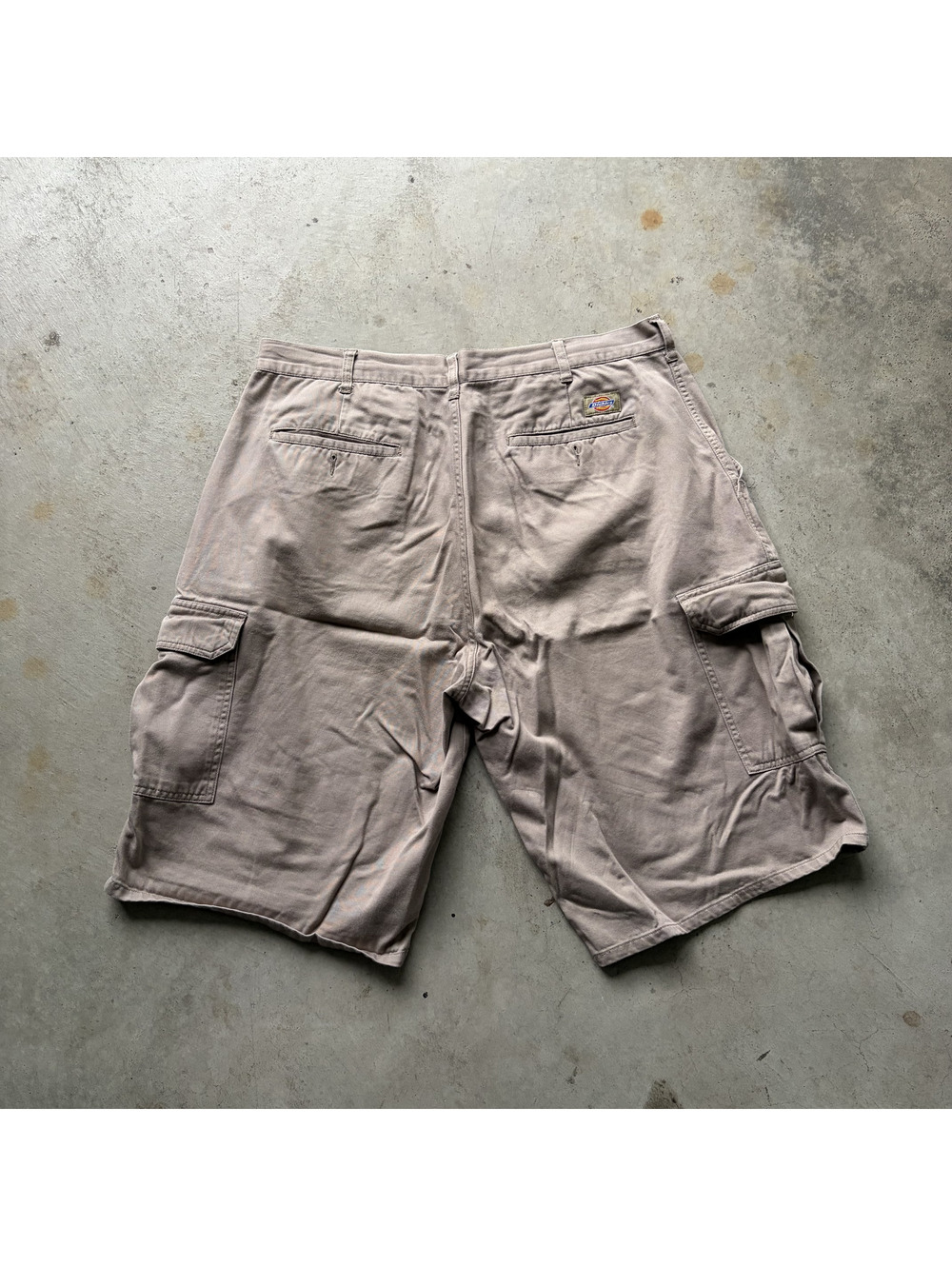 Dickies Men's Cargo Shorts Size 36 Khaki Workwear - Picture 3 of 6